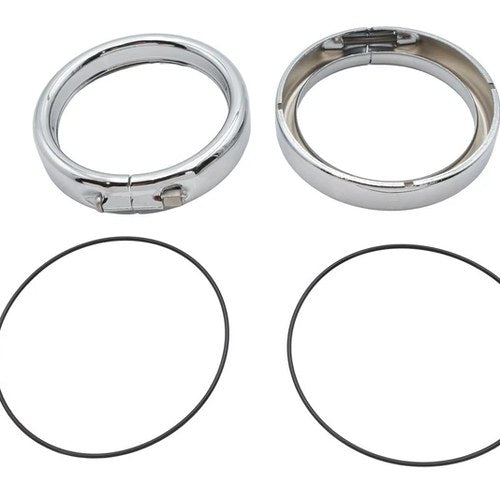 Frenched Turn Signal Trim Ring Kit for Harley-Davidson
