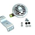 Left Side 6 Volt Chrome Horn Kit for Harley-Davidson