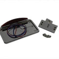 Chrome Horizontal LED Tail Lamp Kit Slice Style for Harley-Davidson