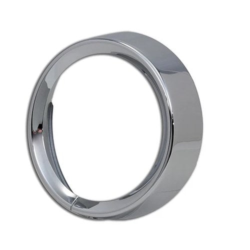 7 inch Headlamp Chrome Frenched Trim Ring for Harley-Davidson