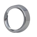7 inch Headlamp Chrome Frenched Trim Ring for Harley-Davidson