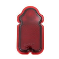 Red Glass Tail Lamp Lens for Harley-Davidson