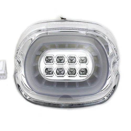 Lay Down LED Tail Lamp Clear for Harley-Davidson