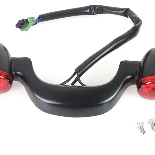 Black Fltrx Rear Turn Signal Bar Kit for Harley-Davidson