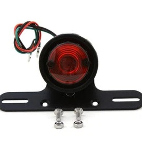 Round Tail Lamp Assembly Bobber Style for Harley-Davidson