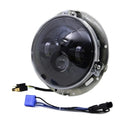 7 inch LED Headlamp Assembly Gloss Black for Harley-Davidson