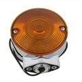 Chrome Turn Signal Front Amber for Harley-Davidson
