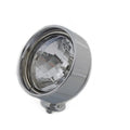 Chrome 4 inch Spotlamp with H-3 Bulb Inset Type for Harley-Davidson