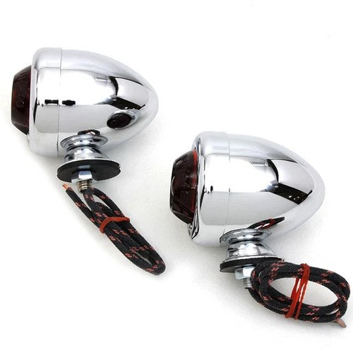 Replica Guide DH-49 Bullet Marker Lamp Set for Harley-Davidson