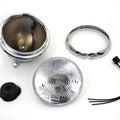 7 inch Round Chrome Vintage Style Headlamp for Harley-Davidson