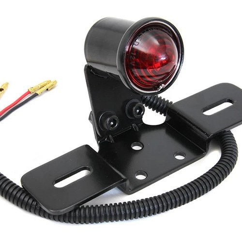 Black Round Tail Lamp for Harley-Davidson
