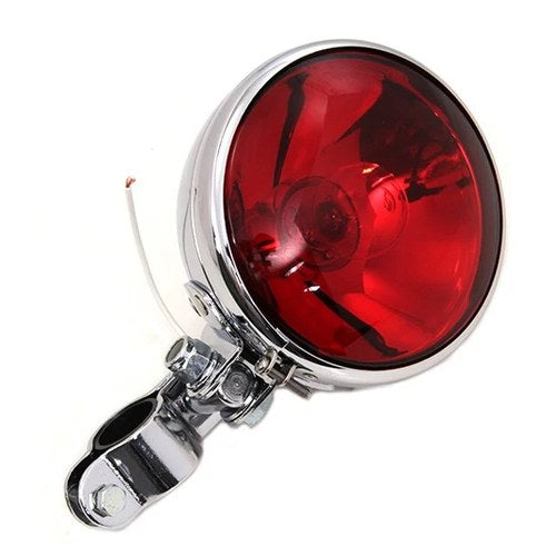 Chrome Spotlamp Assembly with Bulb for Harley-Davidson