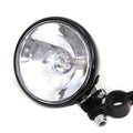 Black Spotlamp Assembly with Bulb for Harley-Davidson