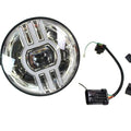Cyron 7 inch Beast 2 Integrated Headlamp Chrome for Harley-Davidson