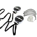 Amber LED Flat Lens Turn Signal Set for Harley-Davidson