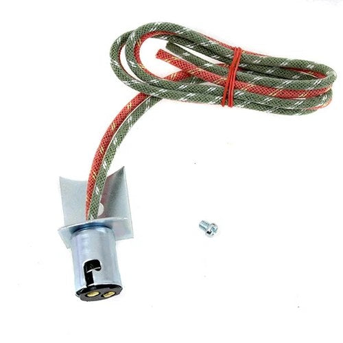 Tombstone Tail Lamp Socket and Bracket for Harley-Davidson
