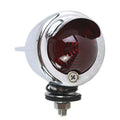 Bomber Marker Lamp Red 3 Fin Design for Harley-Davidson