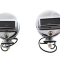 Blackout Bullet Lamp Set Chrome for Harley-Davidson