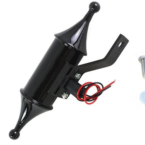 Finch Pawn Lamp Black Red Lens for Harley-Davidson