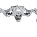 Skull Style Ornament Chrome for Harley-Davidson