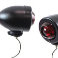 Bullet Lamp Set Black for Harley-Davidson