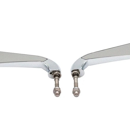 Evil Eye Mirror Set with Billet Stems for Harley-Davidson