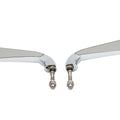 Evil Eye Mirror Set with Billet Stems for Harley-Davidson