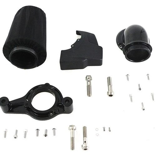 M8 Heavy Breather Air Cleaner Kit Black for Harley-Davidson