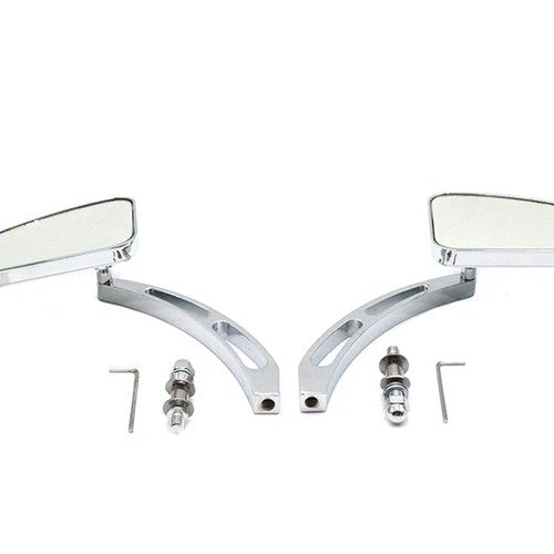 Profile Mirror Set with 2 Slot Stems for Harley-Davidson
