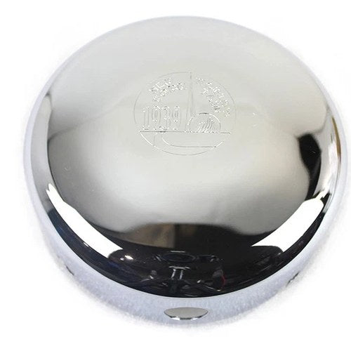 Round Air Cleaner Cover with World's Fair Emblem for Harley-Davidson