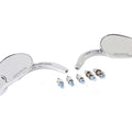 Big Twin Mirror Set Chrome for Harley-Davidson