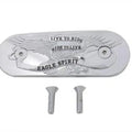 Eagle Spirit Air Cleaner Insert Chrome for Harley-Davidson