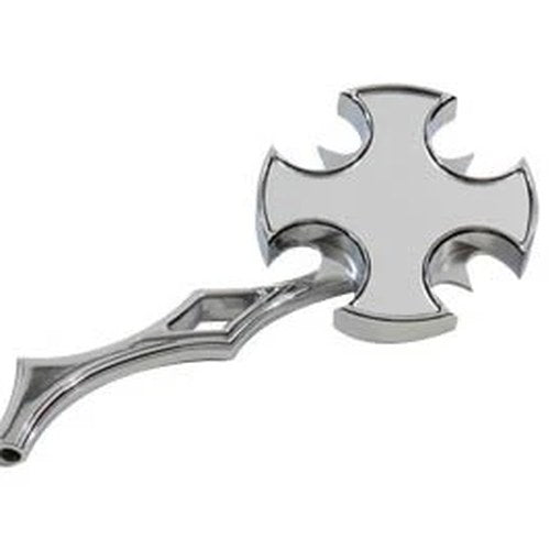 Rotar Mirror Chrome with Billet Diamond Stem for Harley-Davidson