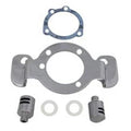 Breather and Bracket Kit Chrome for Harley-Davidson
