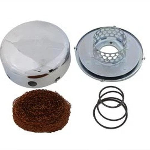 Chrome J-Slot Air Cleaner for Harley-Davidson