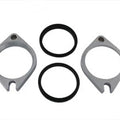 Efi Intake Manifold Flange Set Chrome for Harley-Davidson