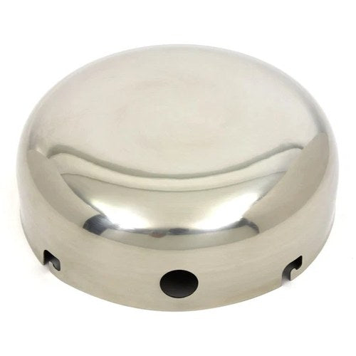Polished Stainless Steel J-Slot Air Cleaner Cover for Harley-Davidson