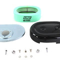 Oval Air Cleaner Assembly Black for Harley-Davidson