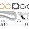 Chrome Wyatt Gatling Breather Snoot Assembly for Harley-Davidson