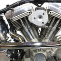 Teardrop Cast Carburetor Cover 3 Hole for Harley-Davidson