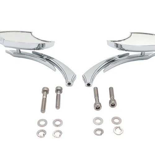 Lucifer Mirror Set with Sickle Stem for Harley-Davidson