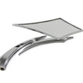 Zoid Mirror with Billet Sickle Stem for Harley-Davidson