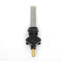 Black Petcock with Straight Outlet and Nut for Harley-Davidson