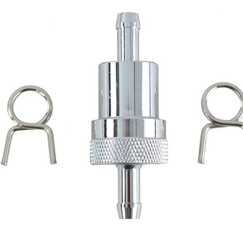 Alloy Fuel Filter Chrome for Harley-Davidson