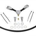 Billet "Y" Breather Kit for Harley-Davidson