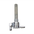 Chrome Sifton Ball Petcock with Downward Outlet for Harley-Davidson