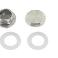 Petcock Adapter Set Chrome for Harley-Davidson