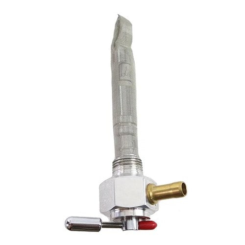 Oko 3/8 inch Npt Hex Petcock Polished for Harley-Davidson