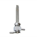 Pingel Metric Hex Petcock Left Spigot with Nut Chrome for Harley-Davidson