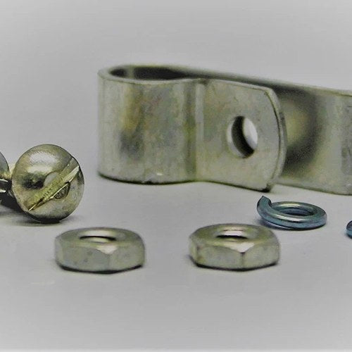 Front Wheel Brake Cable Tube Clamp Cadmium Plated for Harley-Davidson